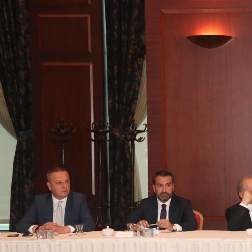 Başkanımız Dr.Ömer Selim ALAN, Yerel Yönetimler Başkanlığı Toplantısı Katıldı