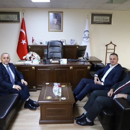 Başkanımız Dr.Ömer Selim ALAN, İl Müftülüğünü Ziyaret Etti