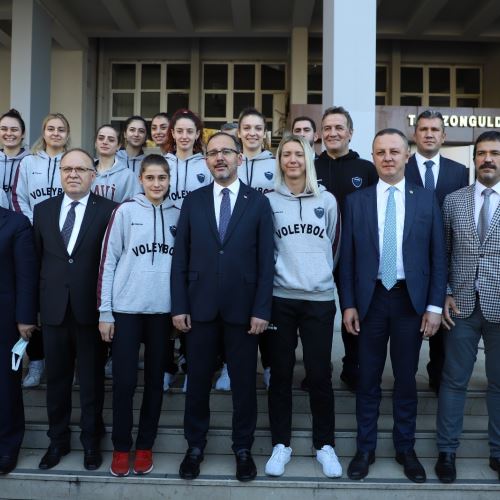 Gençlik ve Spor Bakanımız Sn.Mehmet Muharrem Kasapoğlu Belediyemizi Ziyaret Etti