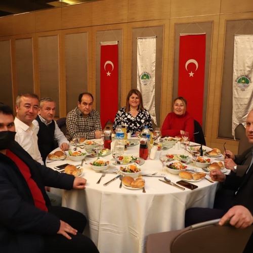 Başkanımız Dr.Ömer Selim ALAN, Basın Mensupları İle İftar Yemeğinde Bir Araya Geldi
