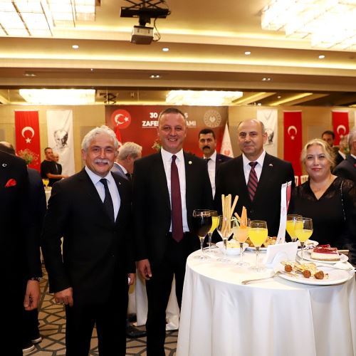 Başkanımız Dr.Ömer Selim ALAN, 30 Ağustos Zafer Bayramı Resepsiyonuna Katıldı