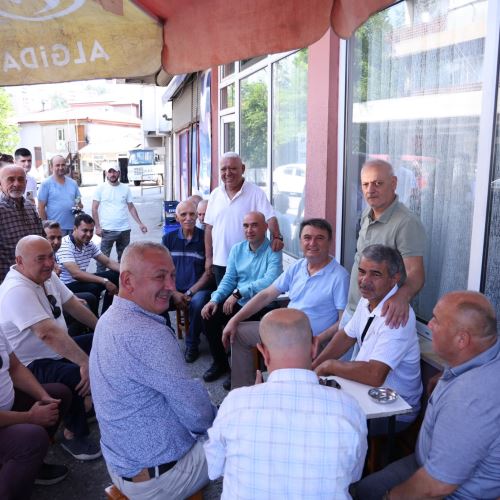 Başkanımız Sn.Tahsin ERDEM Mahalle İncelemelerine Devam Ediyor