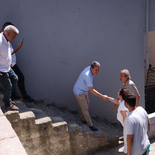 Başkanımız Sn.Tahsin ERDEM Mahalle İncelemelerine Devam Ediyor