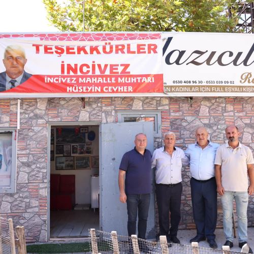 BAŞKANVEKİLİMİZ ADİL BAHADIR MAHALLELERİMİZDE İNCELEMELERDE BULUNDU