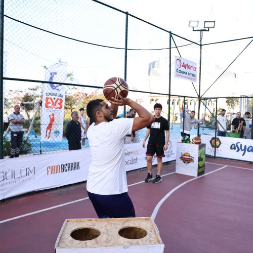 Zonguldak 3x3 Sokak Basketbolu Turnuvası Coşkuyla Başladı