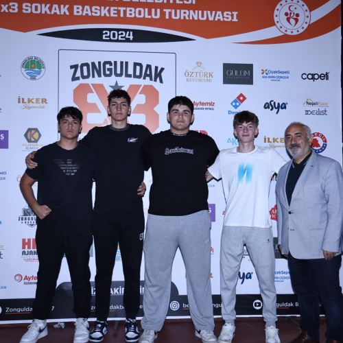 Zonguldak 3x3 Sokak Basketbolu Turnuvası Büyük Heyecanla Tamamlandı!