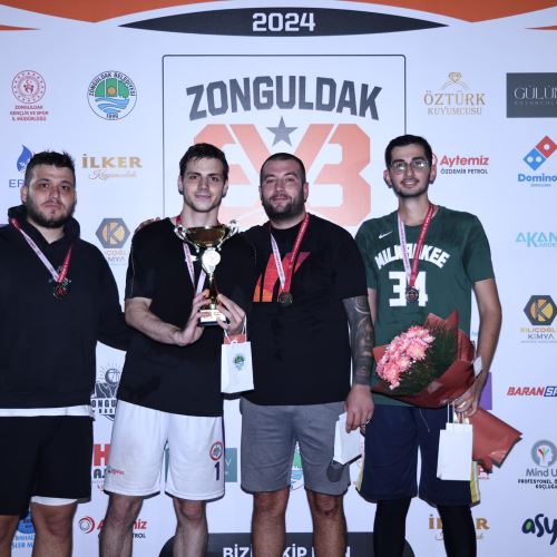 Zonguldak 3x3 Sokak Basketbolu Turnuvası Büyük Heyecanla Tamamlandı!