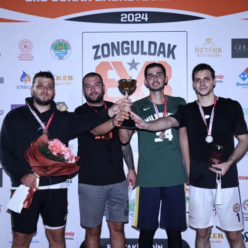 Zonguldak 3x3 Sokak Basketbolu Turnuvası Büyük Heyecanla Tamamlandı!