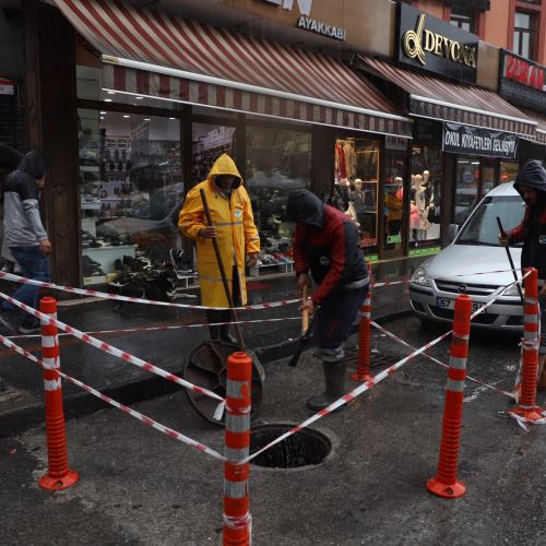 Ekiplerimiz Kuvvetli Yağışa Karşı Teyakkuz Halinde