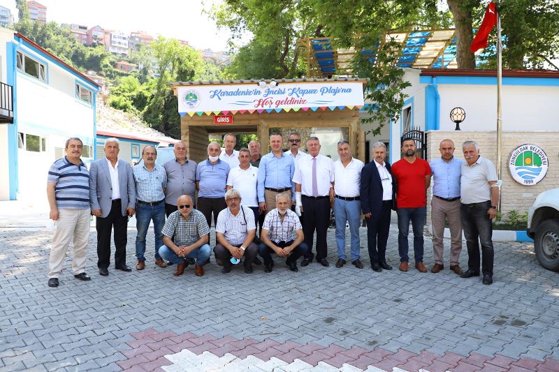 Başkanımız Dr.Ömer Selim ALAN'dan Mahalle Muhtarlarımızla Kapuz Plajı'na Ziyaret