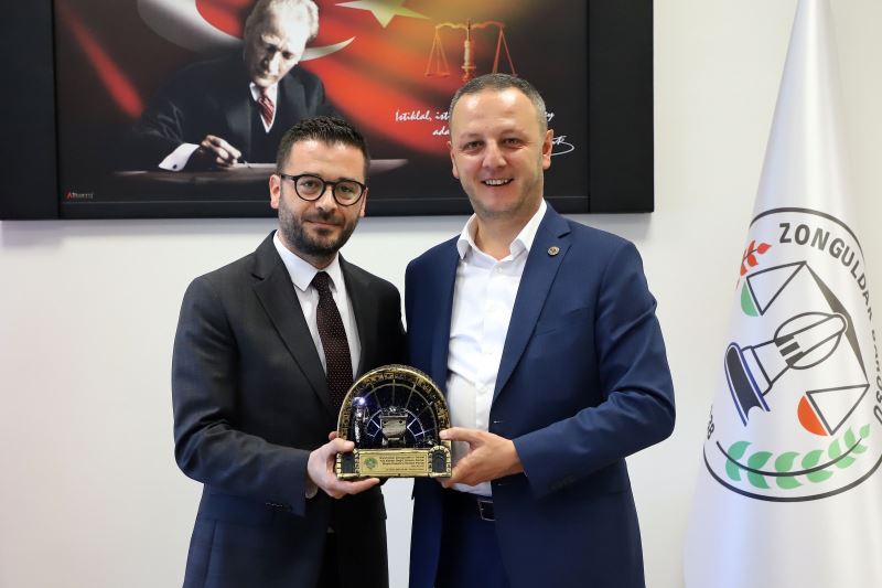 Başkanımız Dr.Ömer Selim ALAN, Zonguldak Barosunu Ziyaret Etti