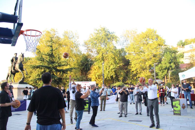 Sokak Basketbolu Heyecanı Başladı