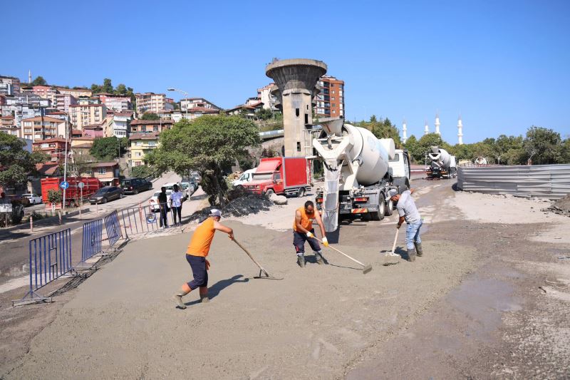 ŞEHRİMİZİ GÜZELLEŞTİRMEYE DEVAM EDİYORUZ