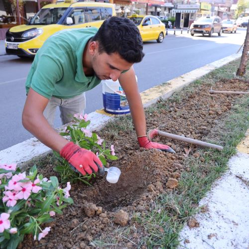 ŞEHRİMİZİ GÜZELLEŞTİRMEYE DEVAM EDİYORUZ