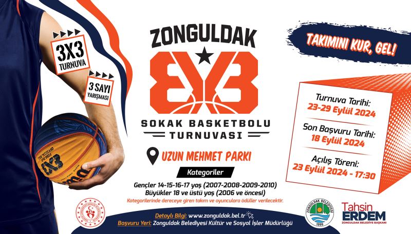 Takımını Kur, Sokak Basketbol Turnuvasında Yerini Al!