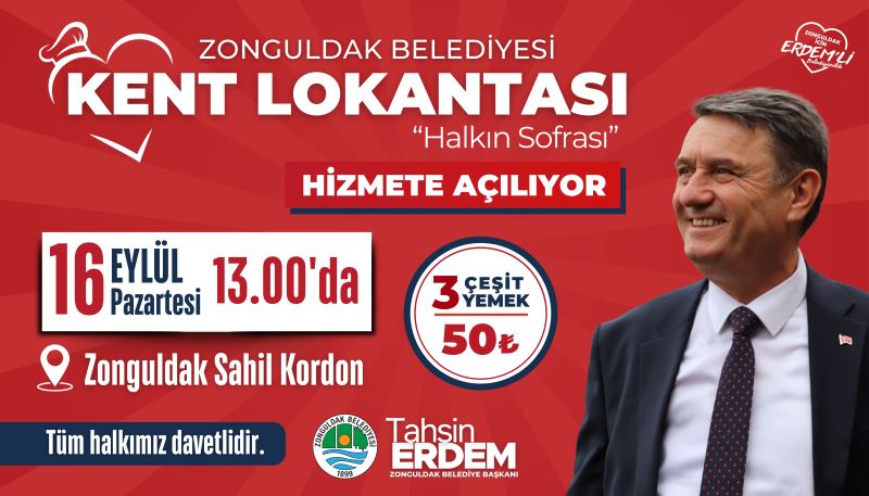 Kent Lokantamız Açılıyor