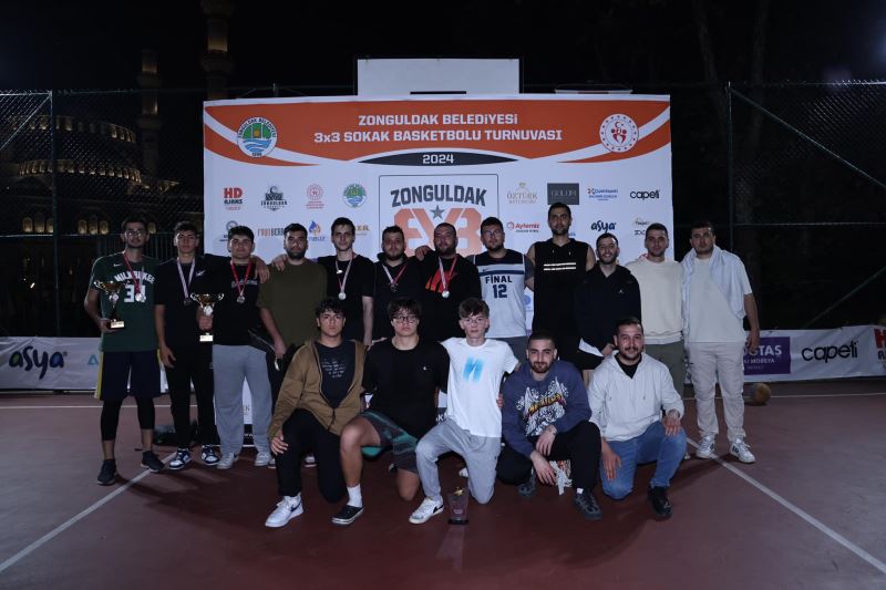 Zonguldak 3x3 Sokak Basketbolu Turnuvası Büyük Heyecanla Tamamlandı!