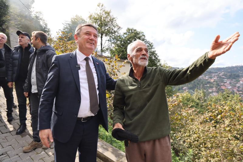 Başkanımız Sn.Tahsin ERDEM Çaydamar ve Birlik Mahallelerinde İncelemede Bulundu