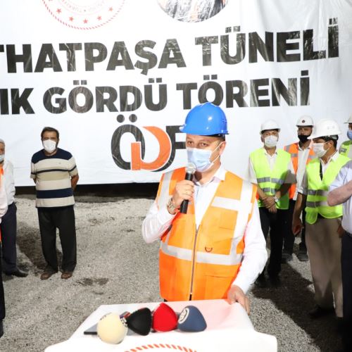 Mithatpaşa Tünelleri 'Işık Gördü' Töreni Yapıldı