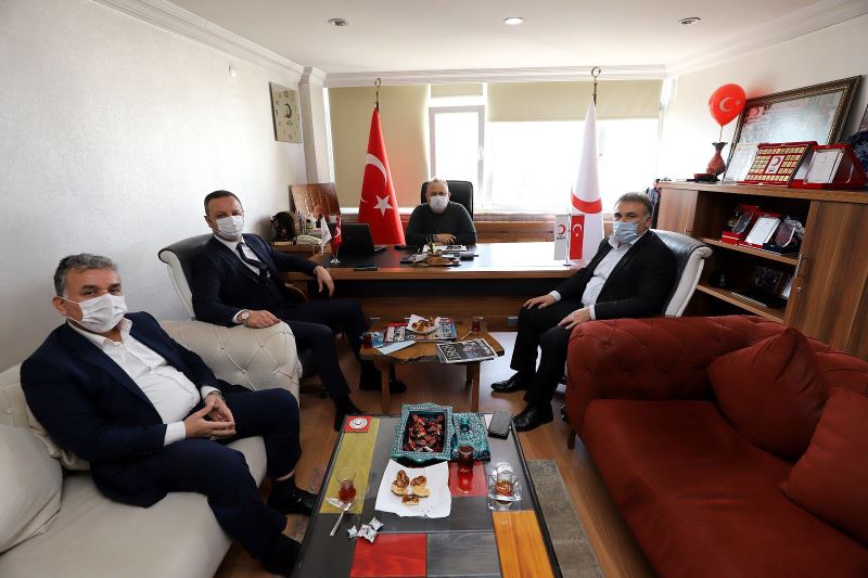 Başkanımız Dr.Ömer Selim ALAN'dan Kızılay'a Ziyaret