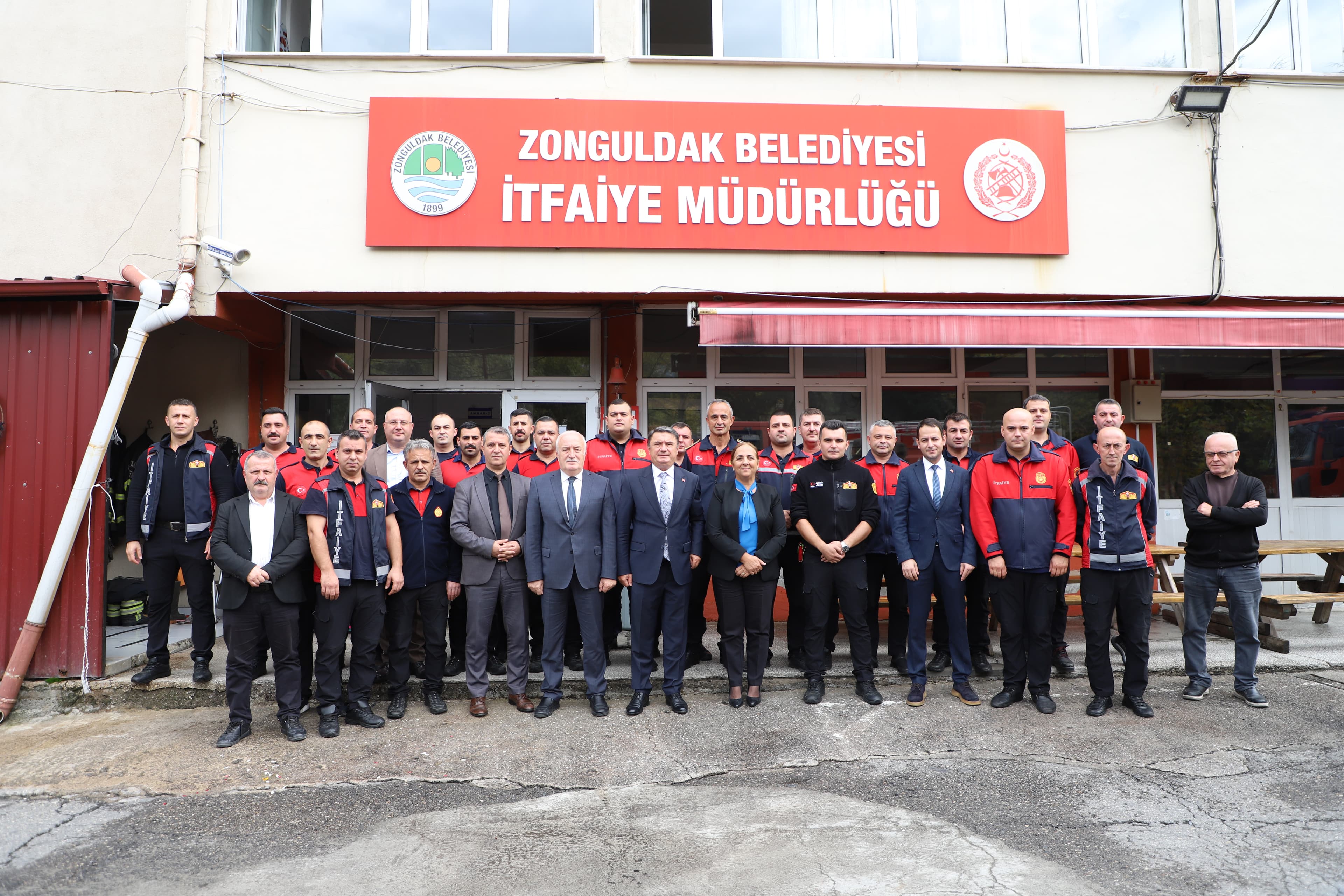 BAŞKANIMIZ TAHSİN ERDEM’DEN İTFAİYE HAFTASI ZİYARETİ