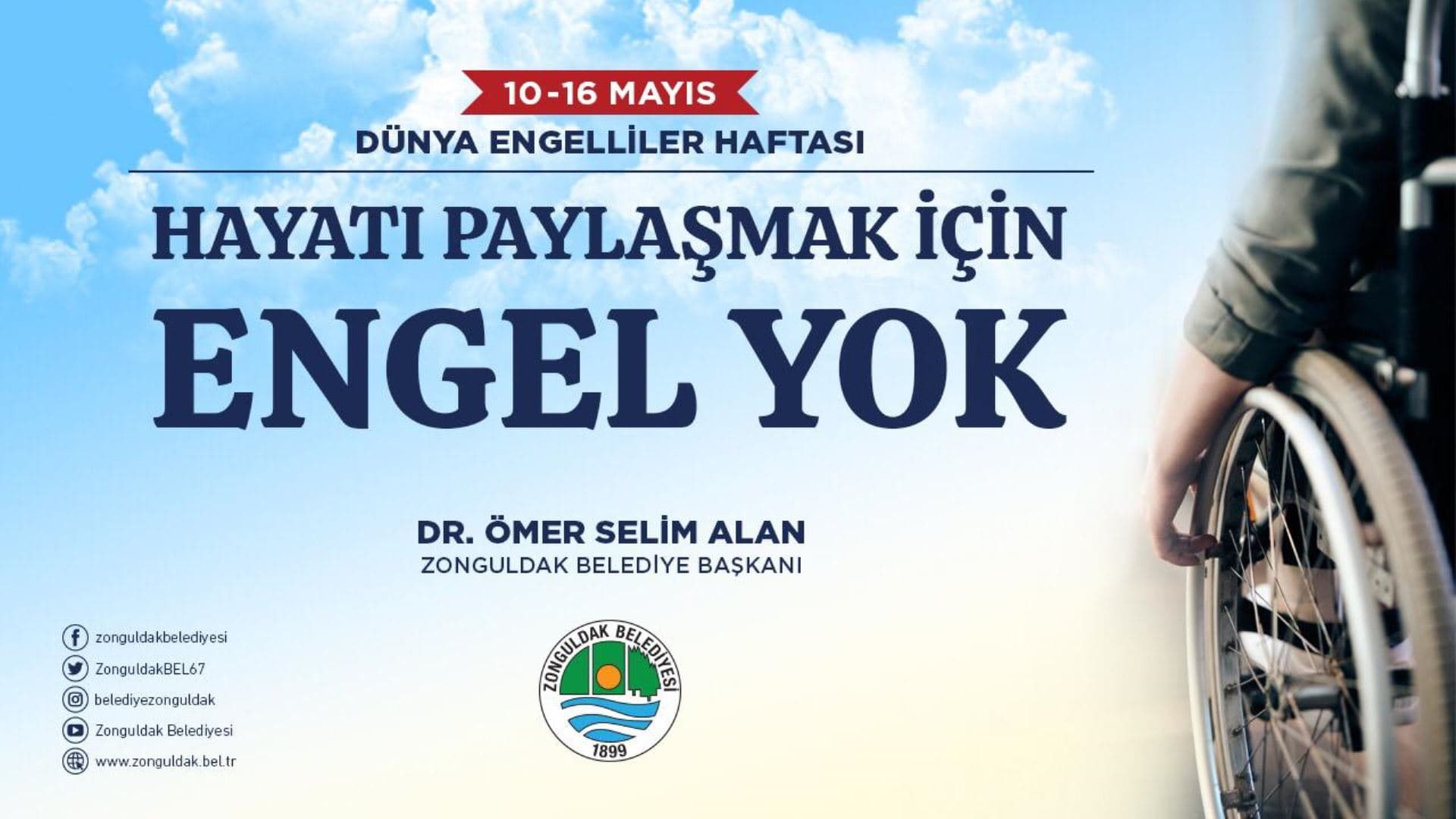 Başkanımız Dr.Ömer Selim Alan'dan Engelliler Haftası Mesajı