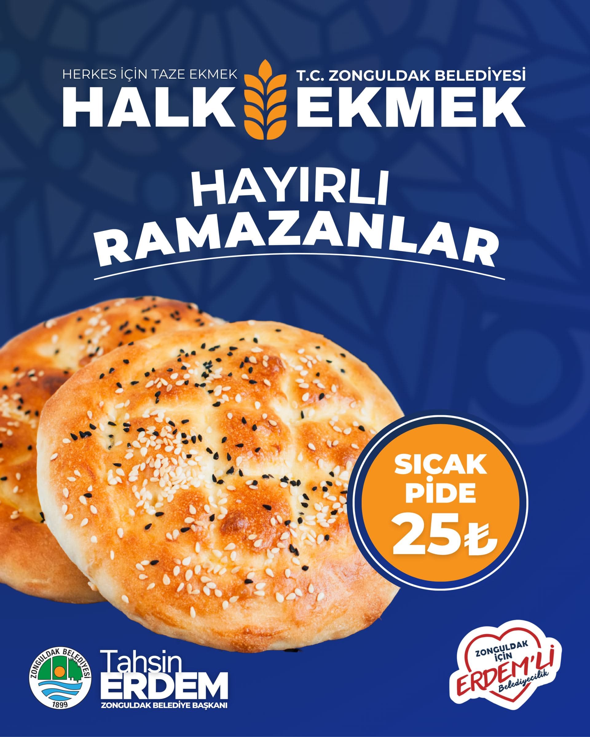 Halk Ekmek Büfelerinde Ramazan Pidesi Müjdesi
