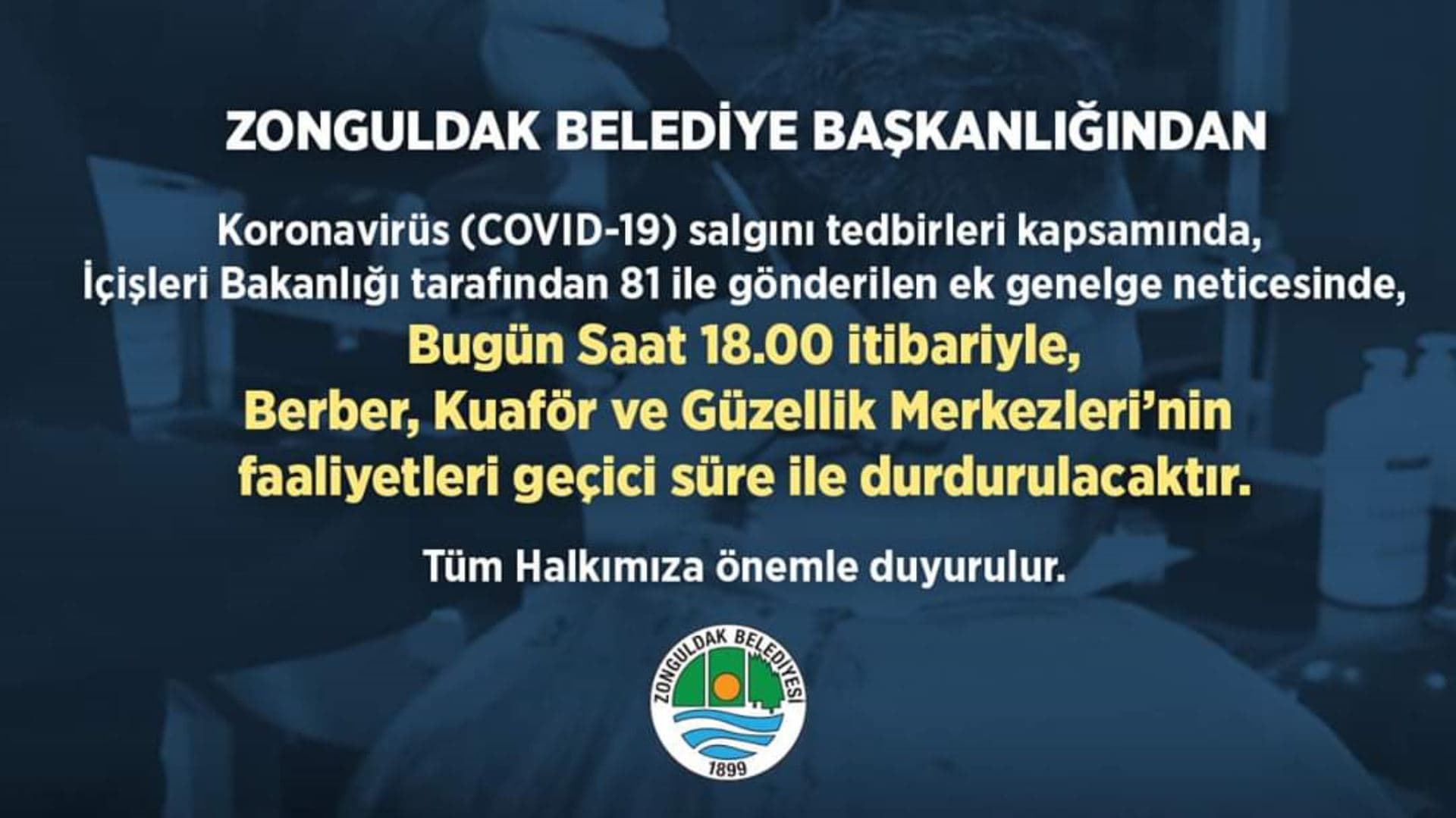 Halkımıza Önemle Duyurulur