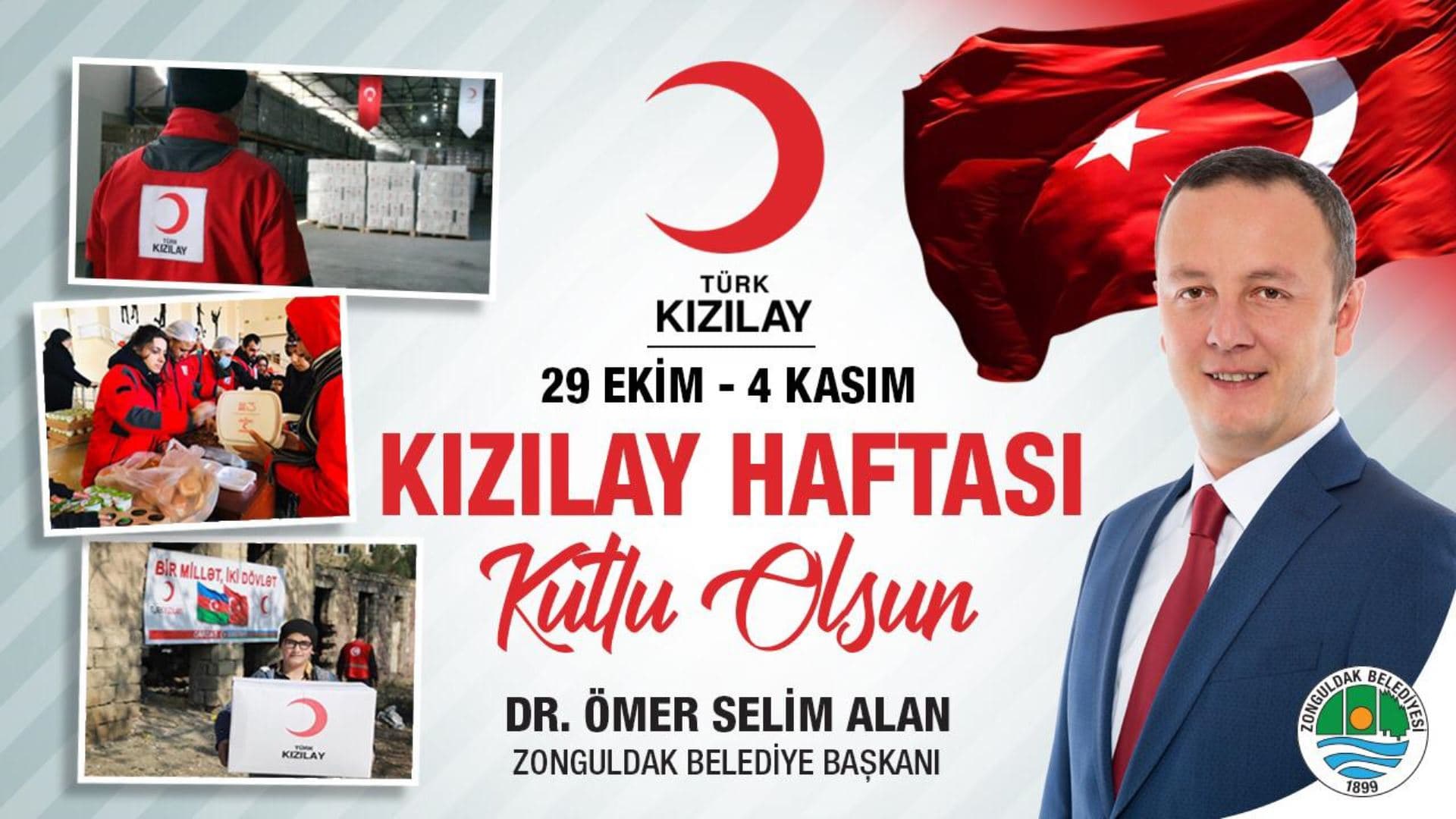 29 Ekim-4 Kasım Kızılay Haftası Kutlu Olsun