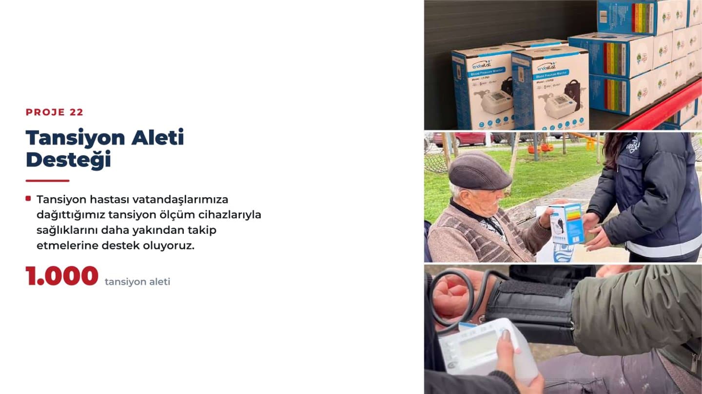 TANSİYON ALETİ DESTEĞİ