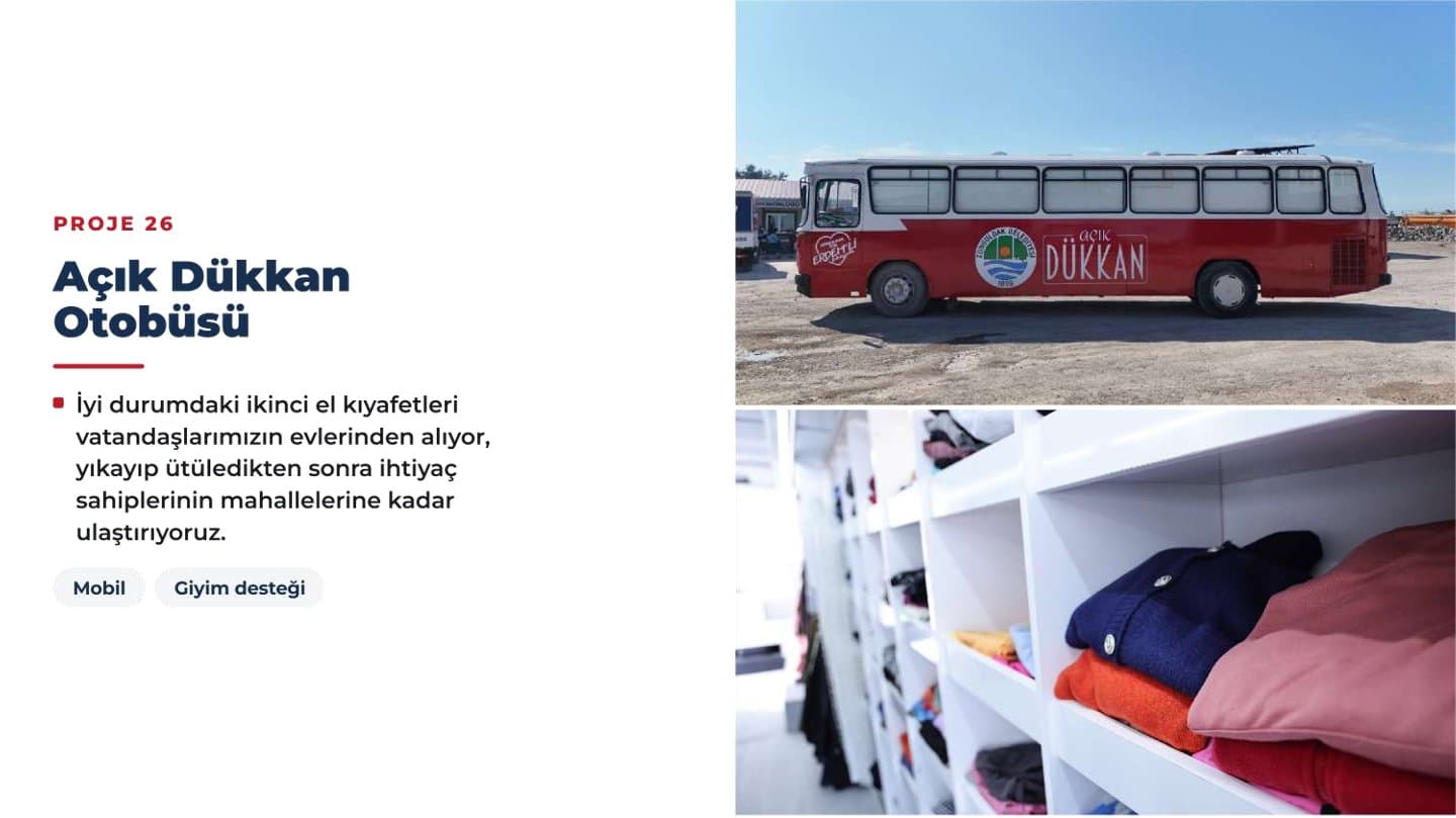 AÇIK DÜKKAN OTOBÜSÜ