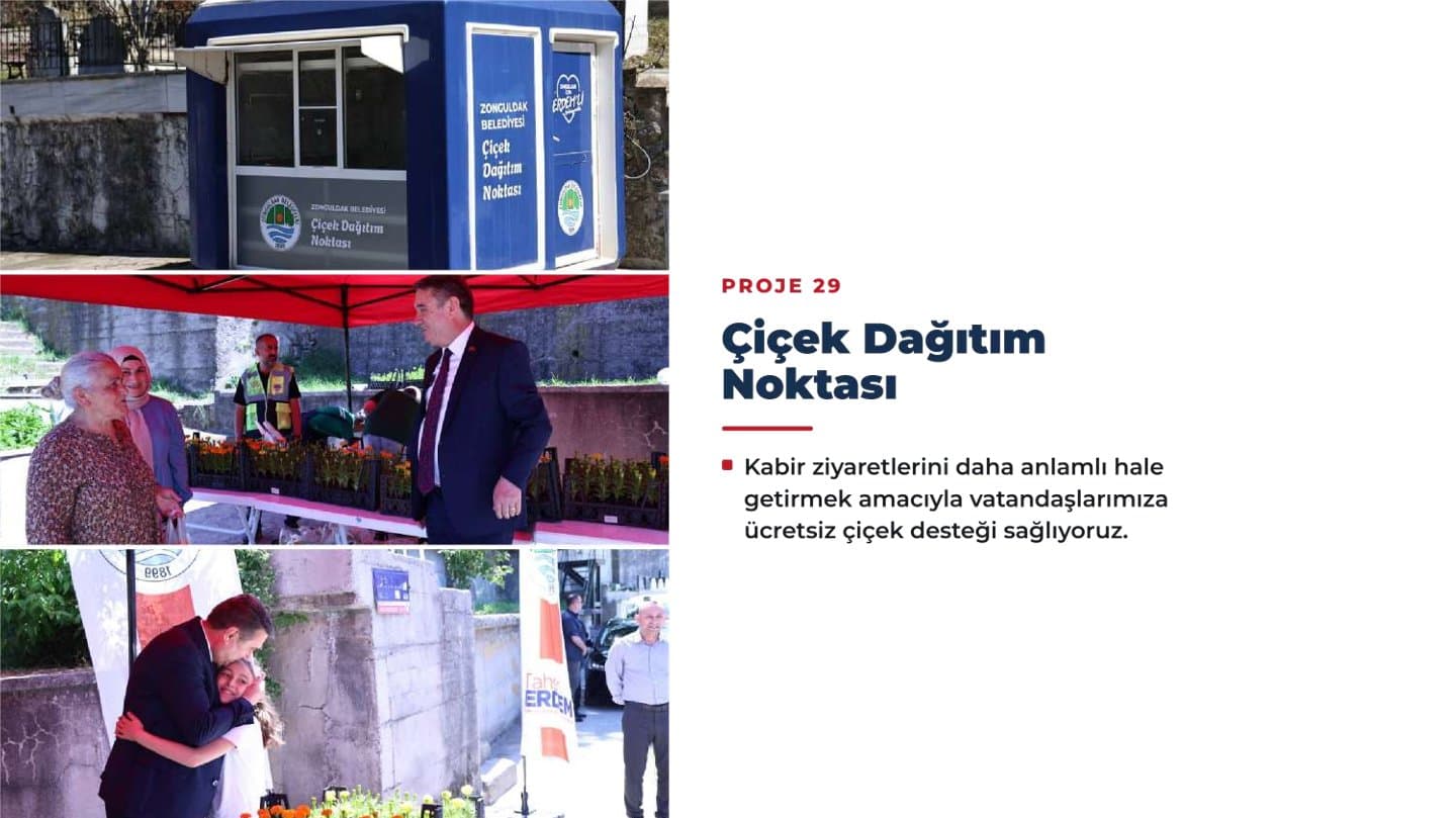 ÇİÇEK DAĞITIM NOKTASI