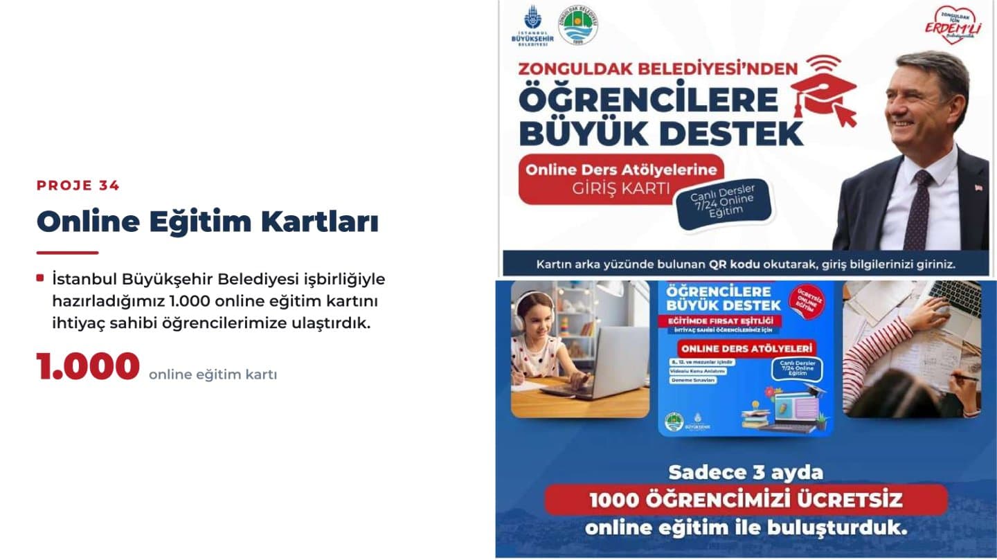 ONLİNE EĞİTİM KARTLARI