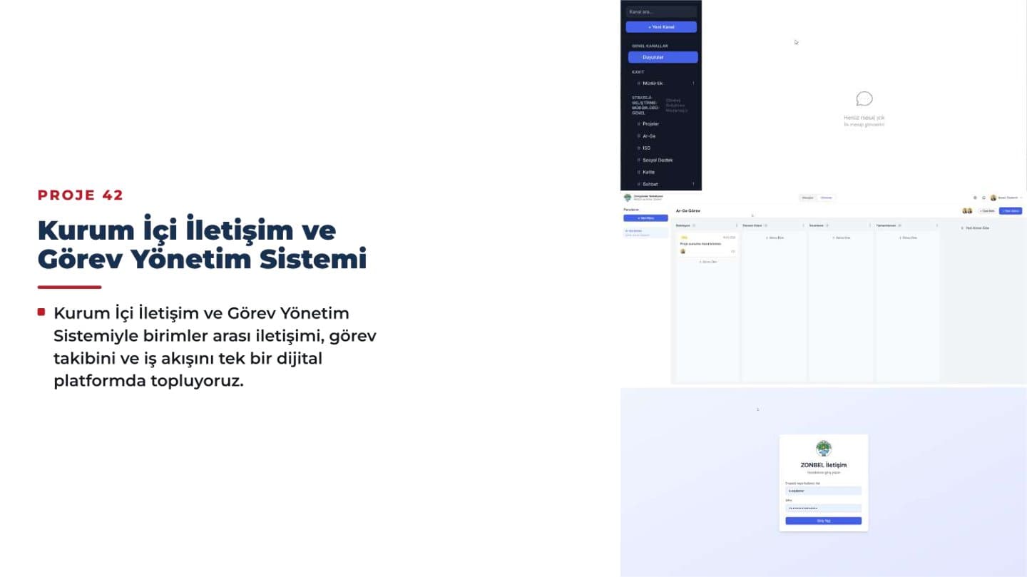 KURUM İÇİ İLETİŞİM VE GÖREV YÖNETİM SİSTEMİ