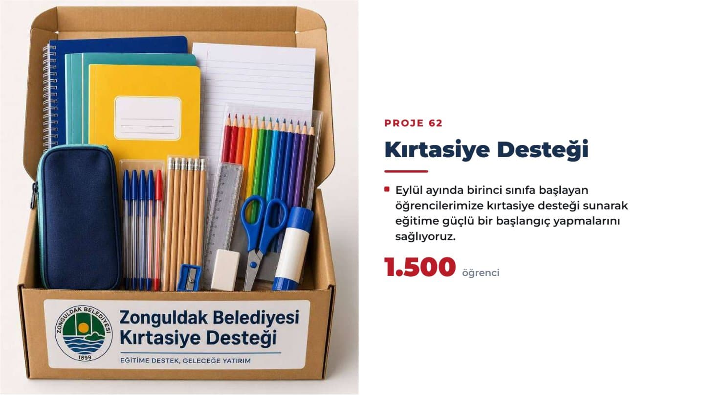 KIRTASİYE DESTEĞİ